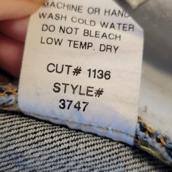 David Kahn Jeanswear Bootcut Jeans • Style 3747 • Size 31 • Made in USA - Picture 3 of 7